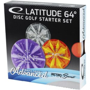 Latitude 64 Retro Burst Advanced Disc Golf Starter Set