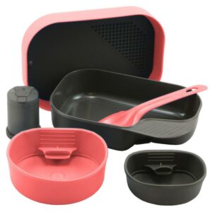 Wildo TALLRIKSLÅDA ORIGINAL KOMPL. ROSA/GRÅ