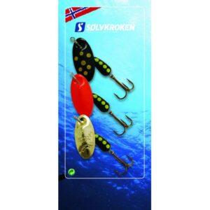 Sølvkroken Sølvkroken  Spesial Spinner sluksett 3 pk